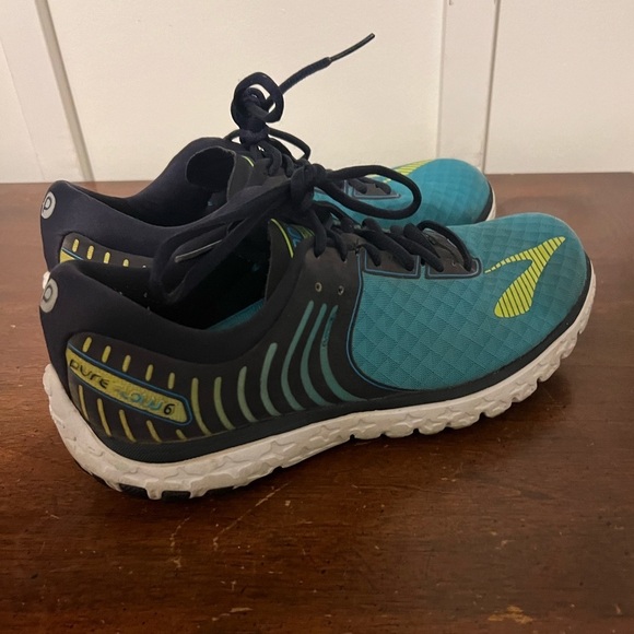 Brooks Pureflow 6 Women's Road Running Shoes Teal Size 10 M (Medium) - Picture 5 of 6